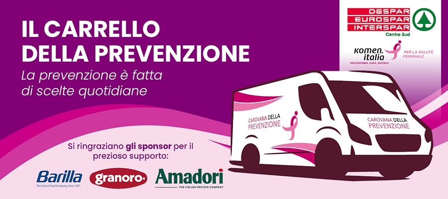 Despar e Komen Italia insieme per il quinto anno per la prevenzione Despar e Komen Italia insieme per il quinto anno per la prevenzione